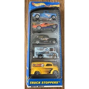 Hot Wheels Gift Pack 5‎ car Truck Stoppers Die Cast ,1:64,sealed